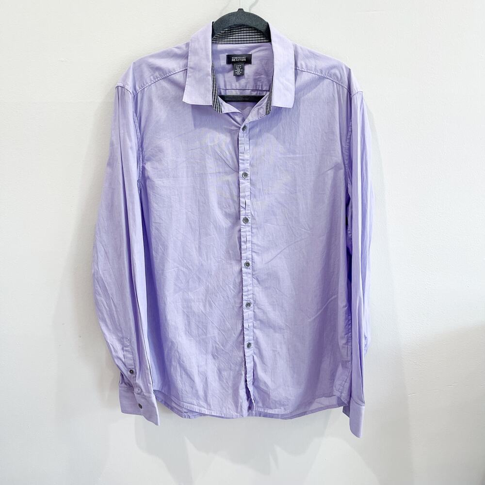 Men's Large Kenneth Cole Reaction Casual Button Down
